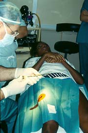 Muscle biopsy Merlene Ottey