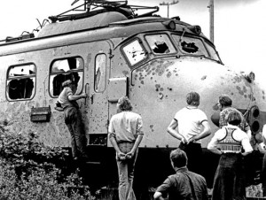 After the hijacking of the train at the Punt, 1977